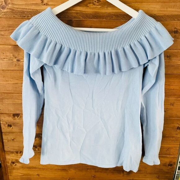 Lilly Pulitzer Siesta Off The Shoulder Sweater Size M - Picture 2 of 5